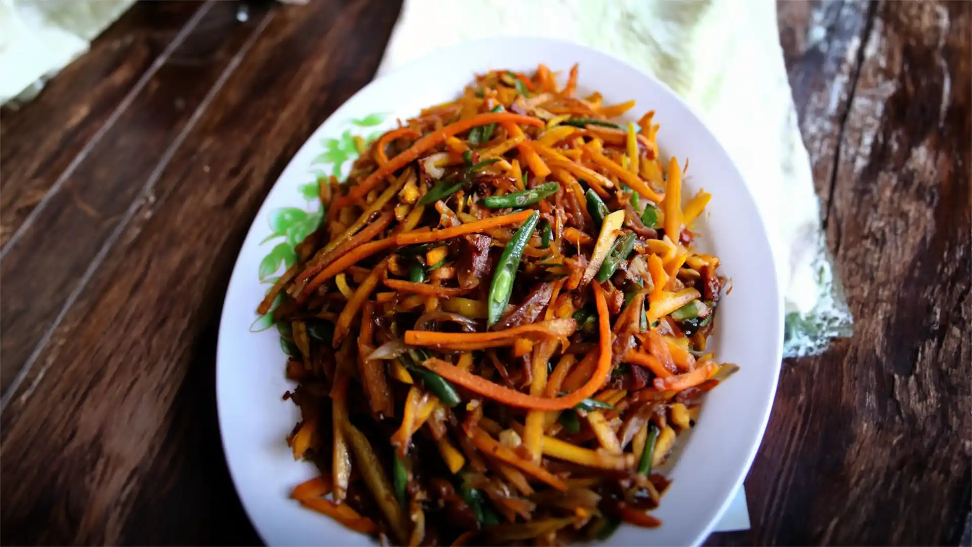 Pumpkin stirfy