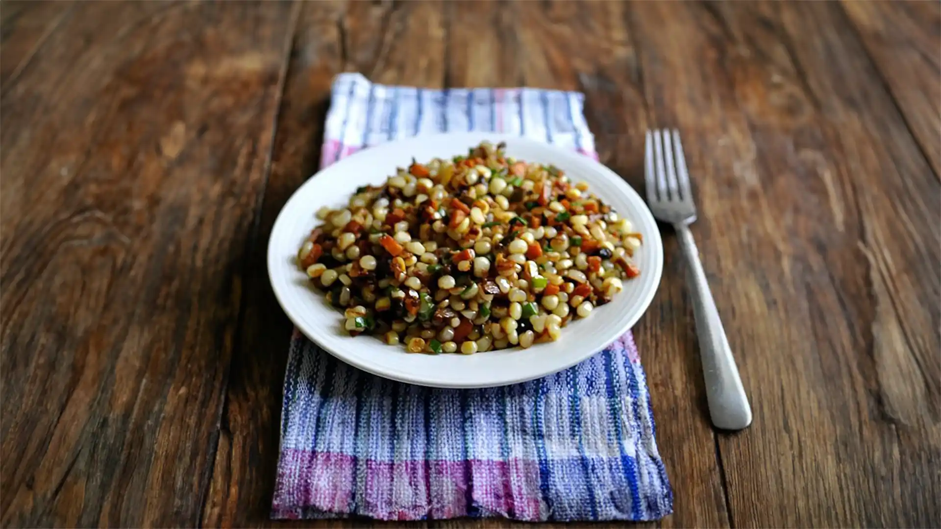 Sauteed fresh maize