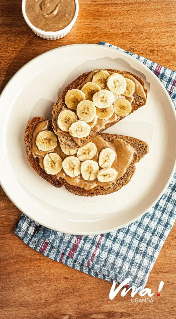 Day1 Breakfast Bananas toast RECIPE
